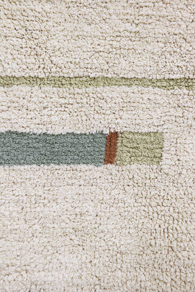 Washable Area Rug Lanes Blue – Lorena Canals | Official website