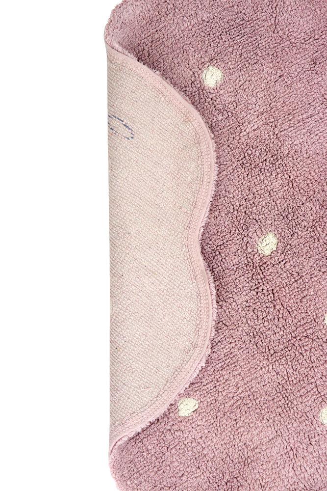 WASHABLE RUG LITTLE BISCUIT PINK-Cotton Rugs-Lorena Canals-4