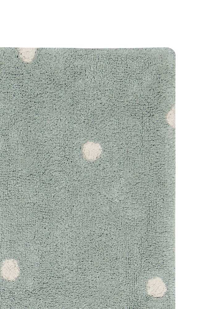 WASHABLE RUG MINI DOT BLUE SAGE-Cotton Rugs-Lorena Canals-3