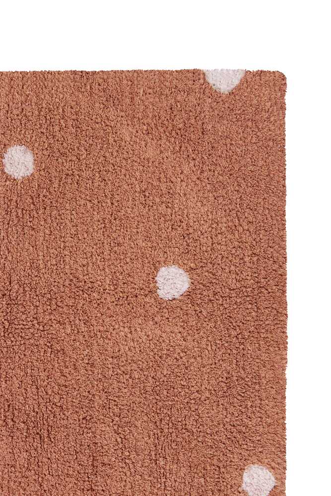 WASHABLE RUG MINI DOT CHESTNUT-Cotton Rugs-Lorena Canals-3
