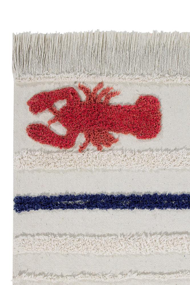 WASHABLE RUG MINI LOBSTER-Cotton Rugs-Lorena Canals-6