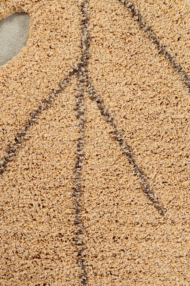 WASHABLE RUG MONSTERA HONEY-Cotton Rugs-Lorena Canals-7