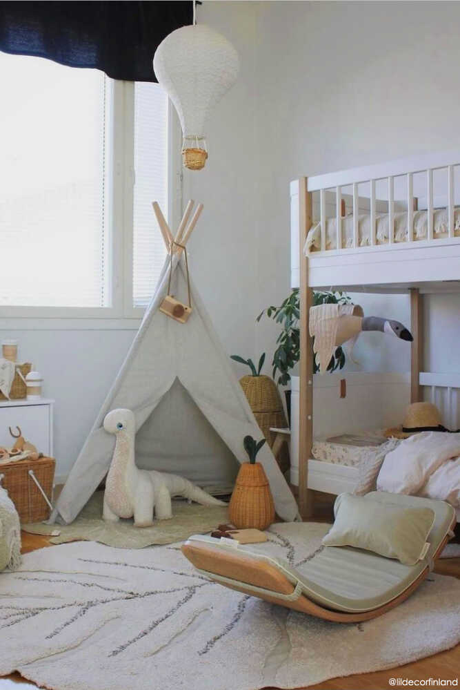 WASHABLE RUG MONSTERA NATURAL-Cotton Rugs-Lorena Canals-5