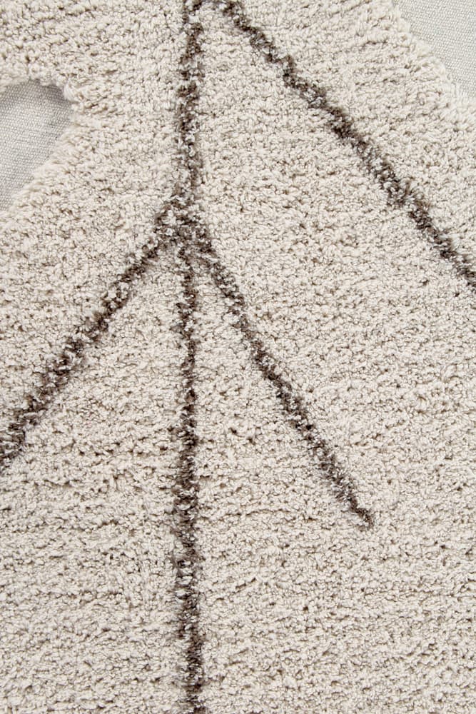 WASHABLE RUG MONSTERA NATURAL-Cotton Rugs-Lorena Canals-8