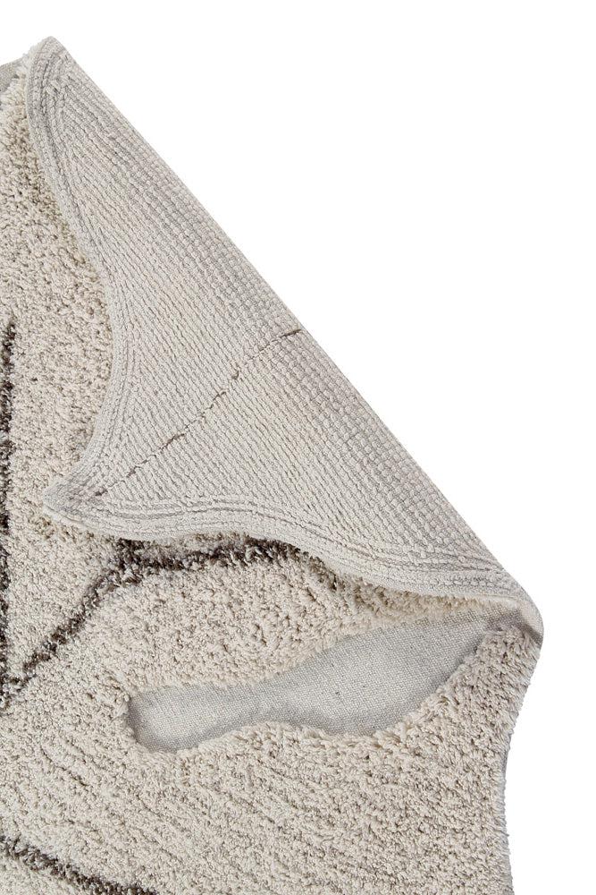 WASHABLE RUG MONSTERA NATURAL-Cotton Rugs-Lorena Canals-9