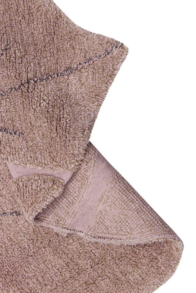 WASHABLE RUG MONSTERA VINTAGE NUDE-Cotton Rugs-Lorena Canals-8