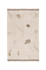WASHABLE RUG PINE FOREST-Cotton Rugs-Lorena Canals-1