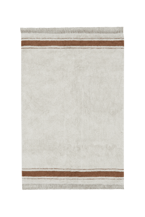 WASHABLE RUG PLATE TOFFEE-Cotton Rugs-Lorena Canals-1