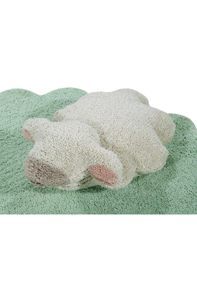 WASHABLE RUG PUFFY SHEEP-Cotton Rugs-Lorena Canals-7