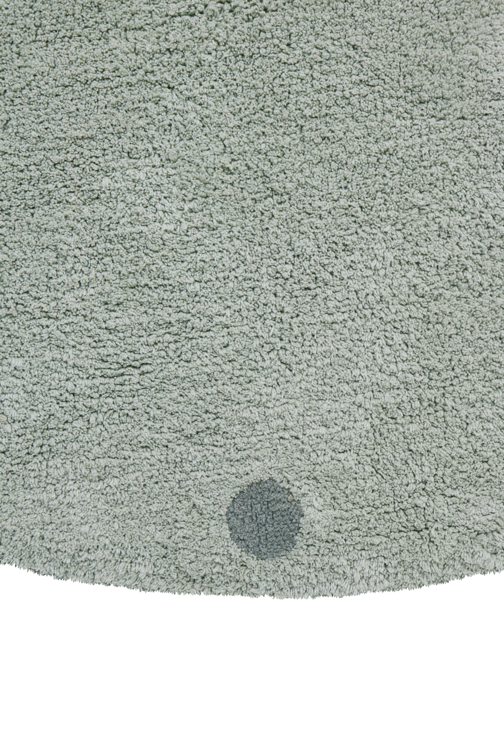 WASHABLE RUG ROUND DOT BLUE SAGE-Cotton Rugs-Lorena Canals-3