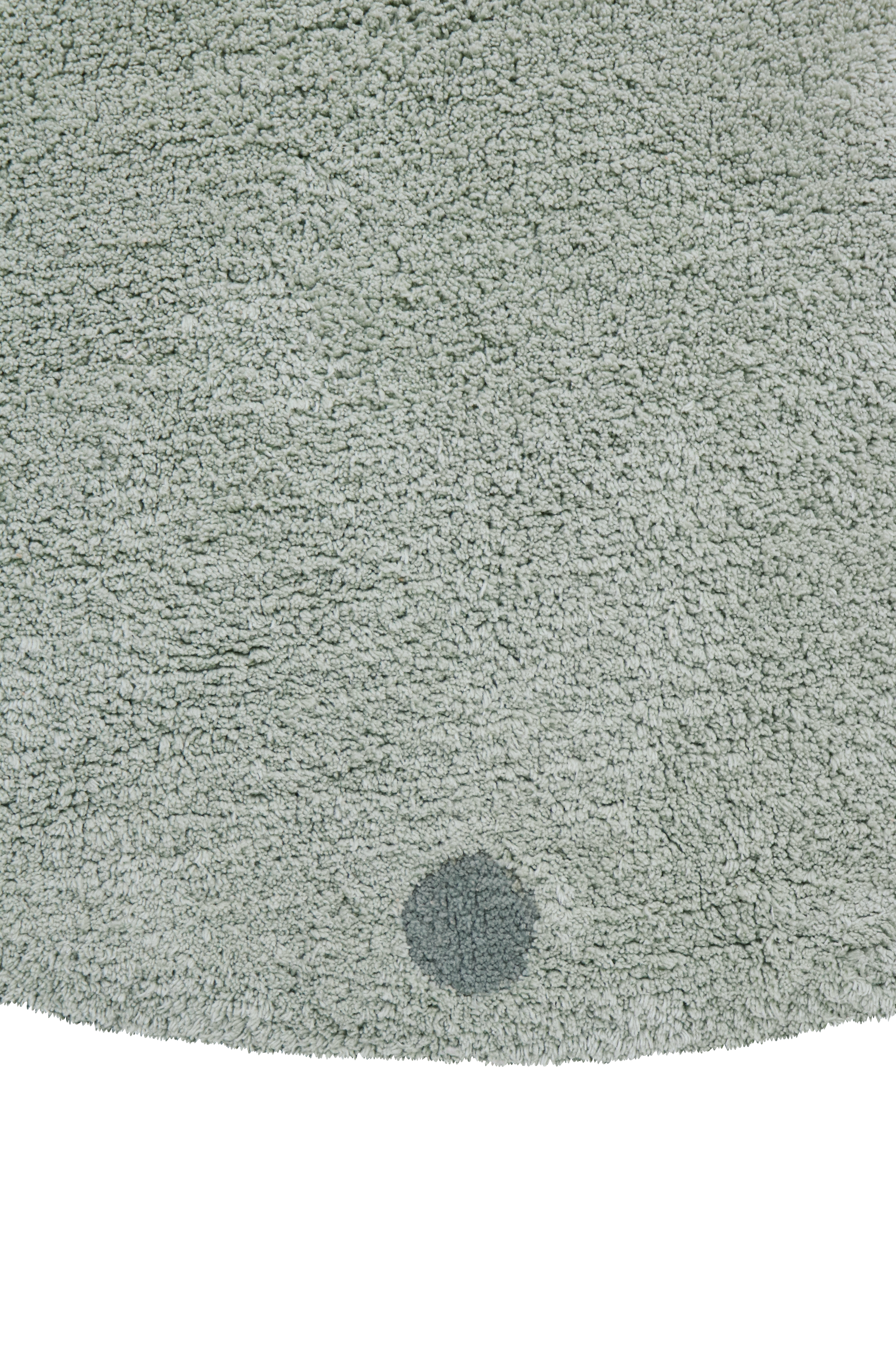 WASHABLE RUG ROUND DOT BLUE SAGE-Cotton Rugs-Lorena Canals-3