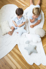 WASHABLE RUG SILHOUETTE WING-Cotton Rugs-Lorena Canals-4