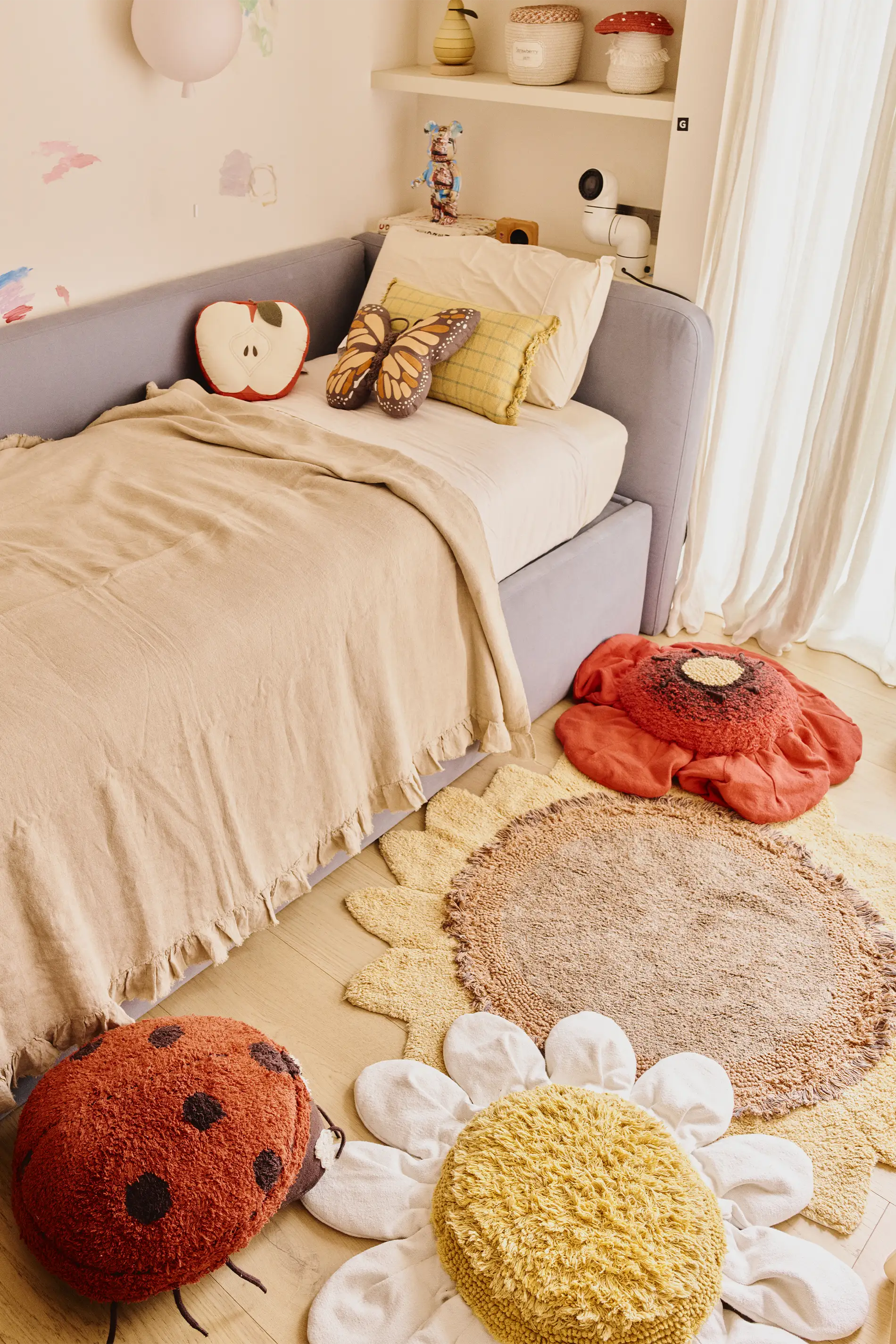 WASHABLE RUG SUNFLOWER