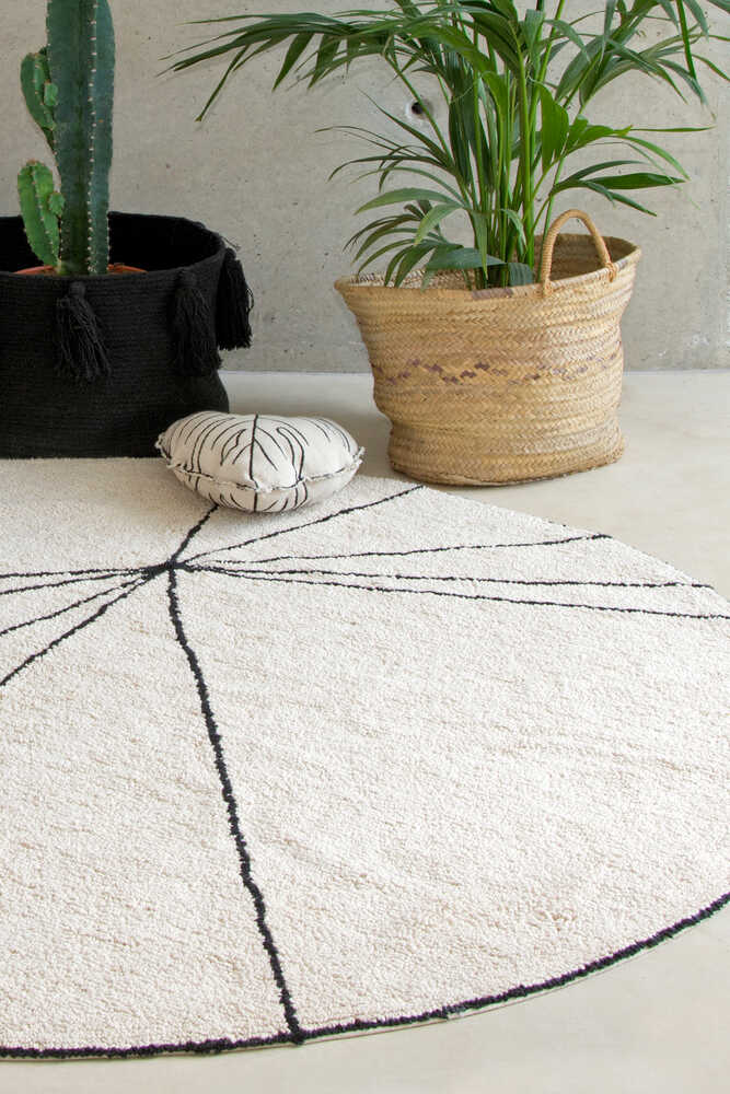 WASHABLE RUG TRACE BEIGE-Cotton Rugs-Lorena Canals-4