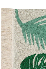 WASHABLE RUG TROPICAL GREEN-Cotton Rugs-Lorena Canals-6