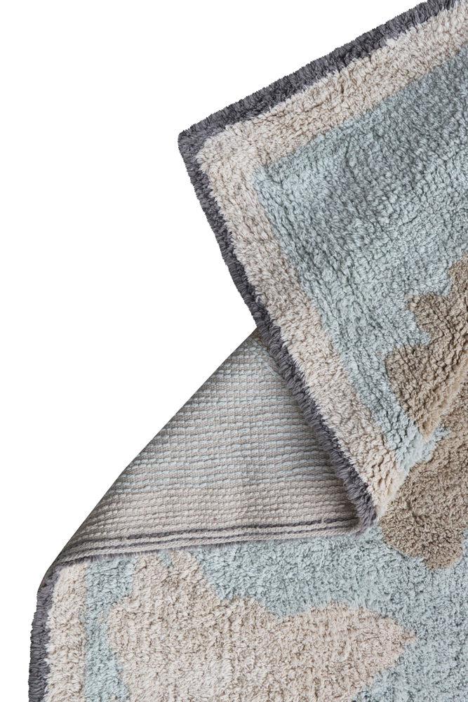 WASHABLE RUG VINTAGE MAP-Cotton Rugs-Lorena Canals-8