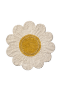 WASHABLE RUG WHITE DAISY