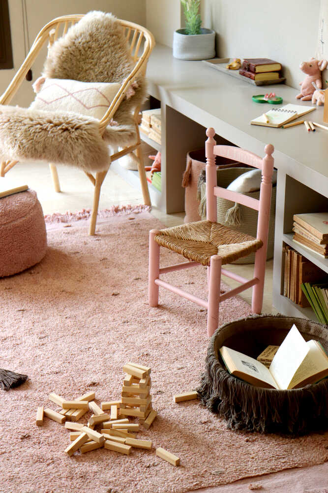 WASHABLE RUG WOODS SYMPHONY VINTAGE NUDE-Cotton Rugs-Lorena Canals-5