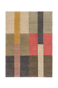 Wool Area Rug Chroma Palette