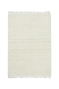 WOOL AREA RUG ARI WHITE