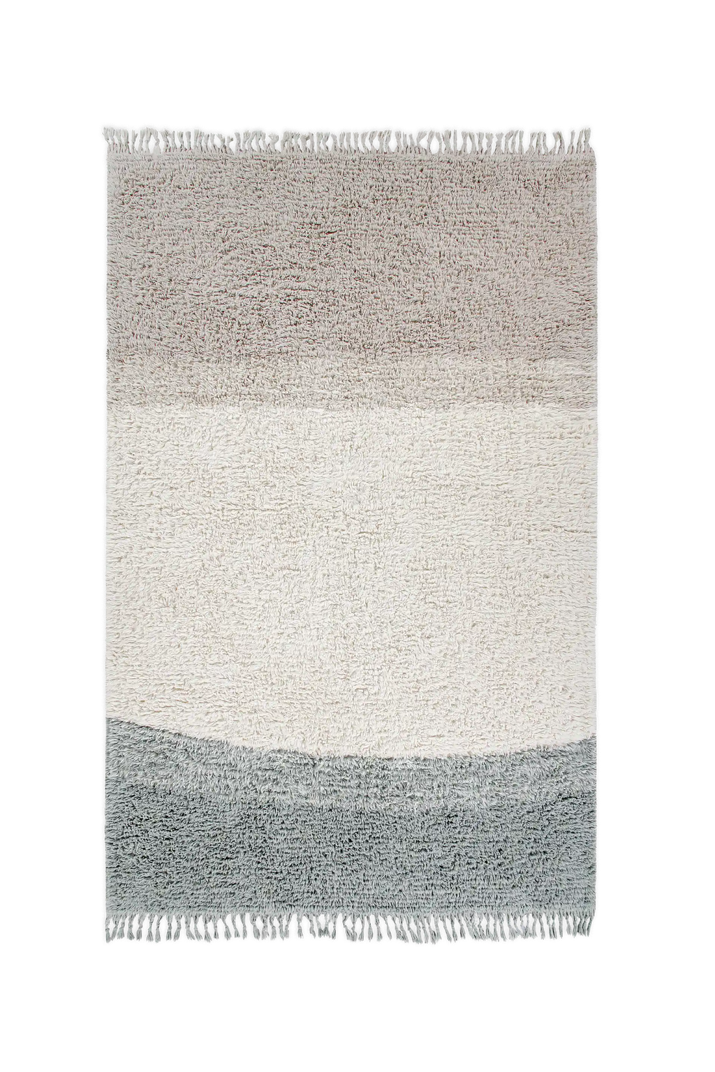WOOLABLE RUG INTO THE BLUE