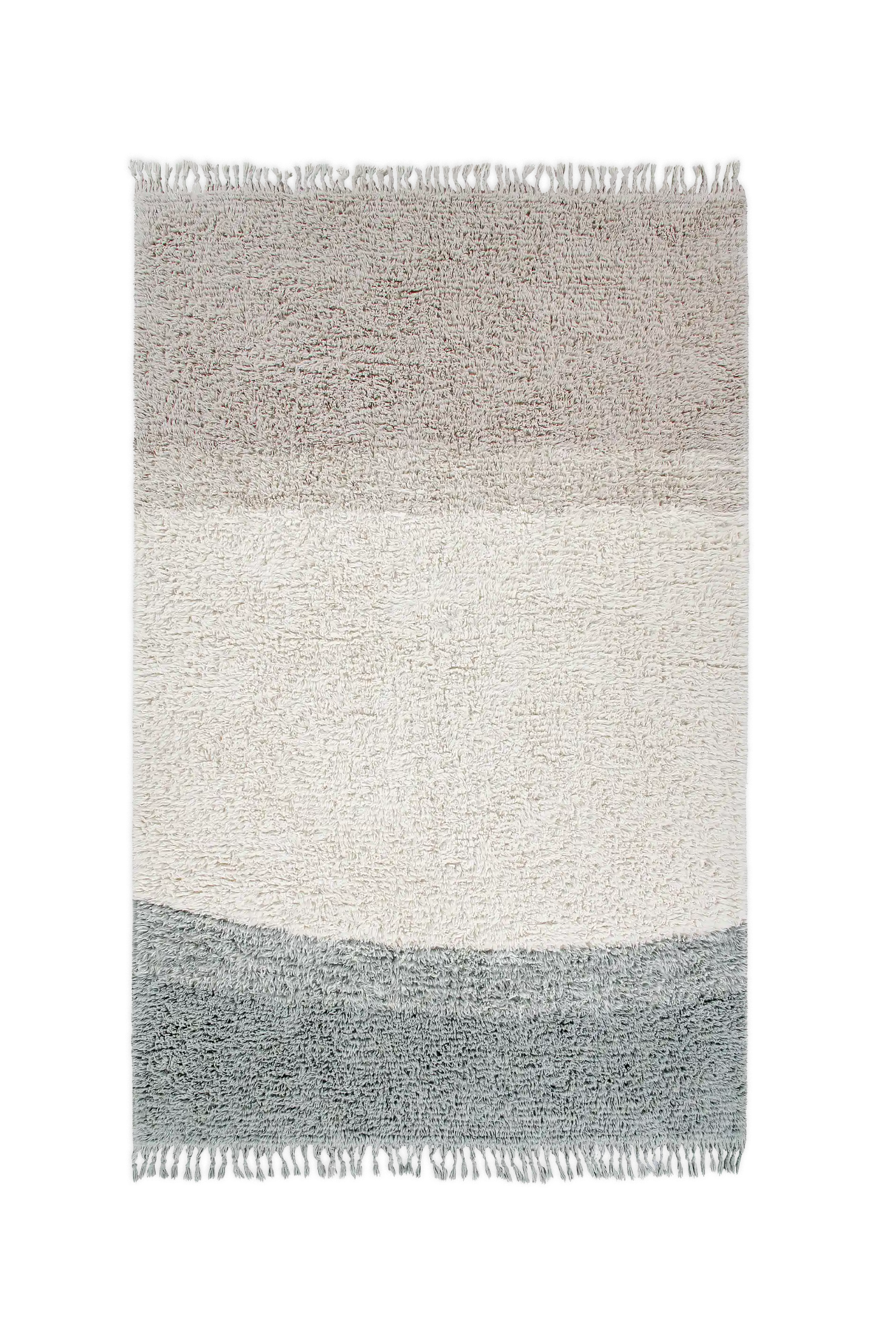 WOOLABLE RUG INTO THE BLUE