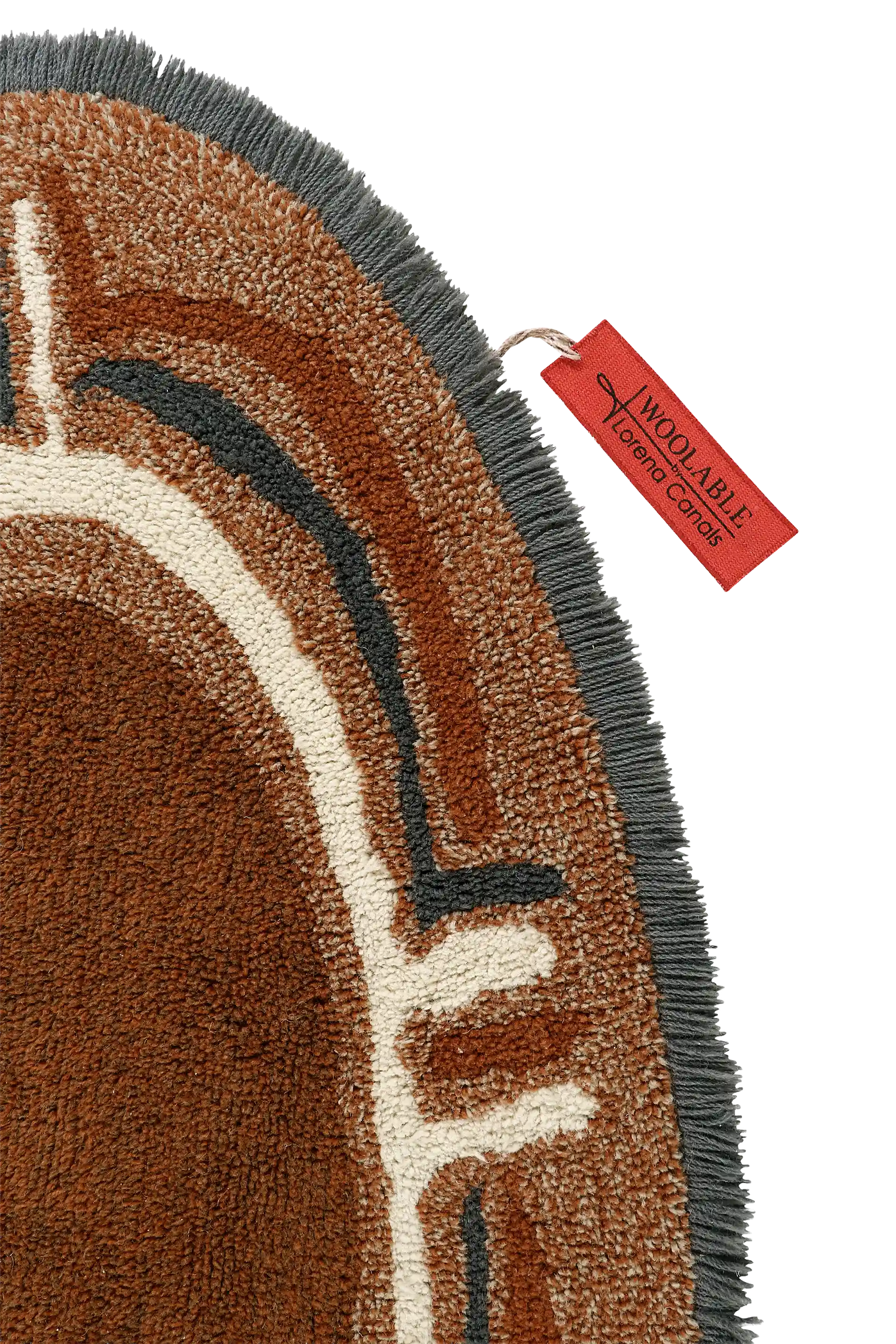WOOL OVAL RUG KARIBU