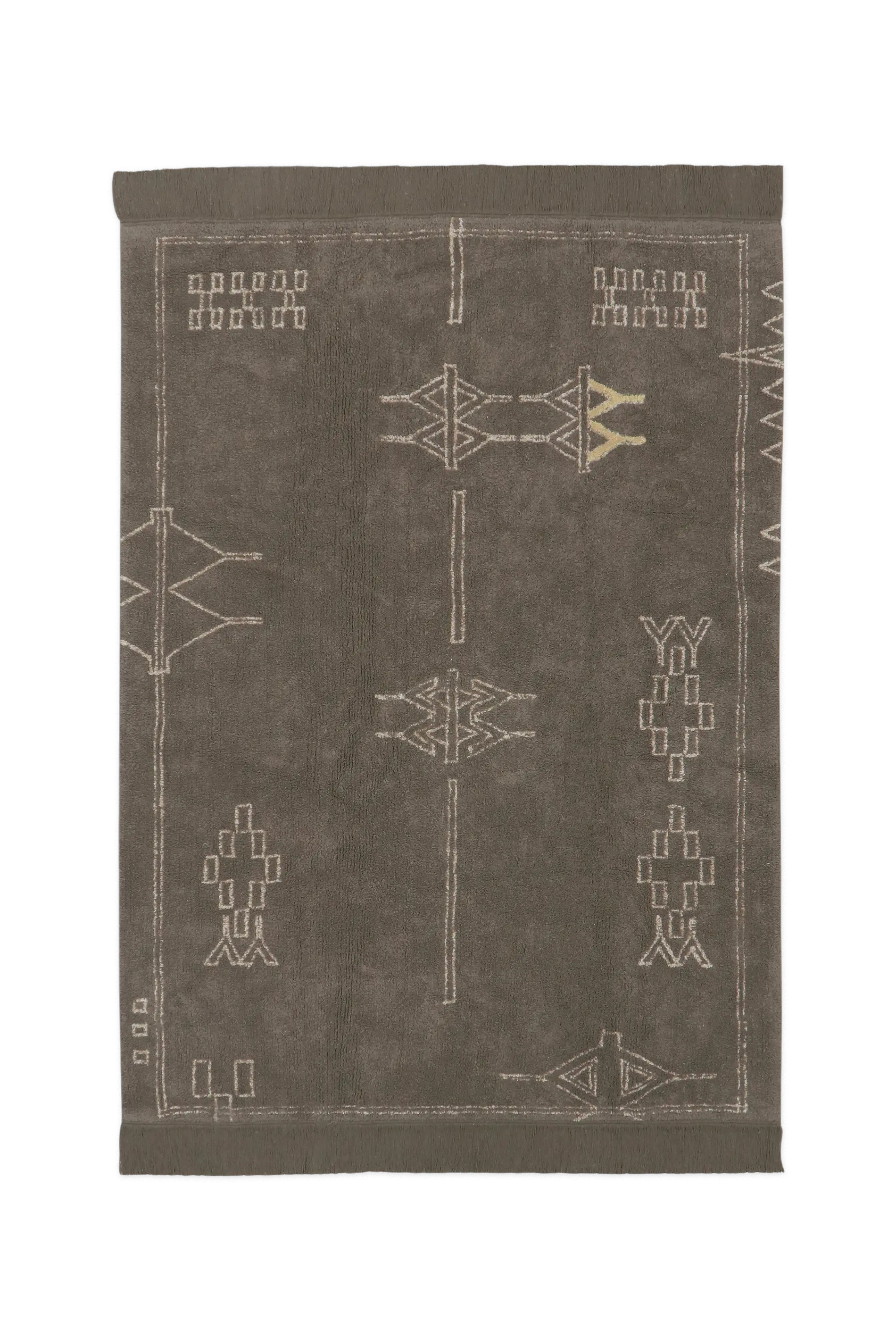 WASHABLE RUG KERMAN BROWN