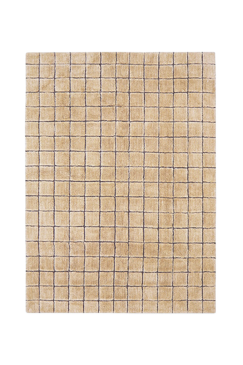 WOOL RUG MOSAIC AMBER