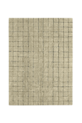 WOOL AREA RUG MOSAIC MOSS