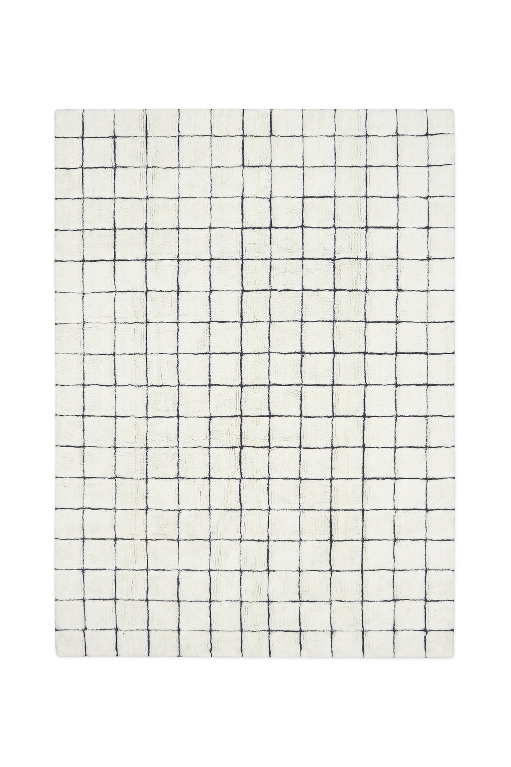 WOOL AREA RUG MOSAIC NATURAL