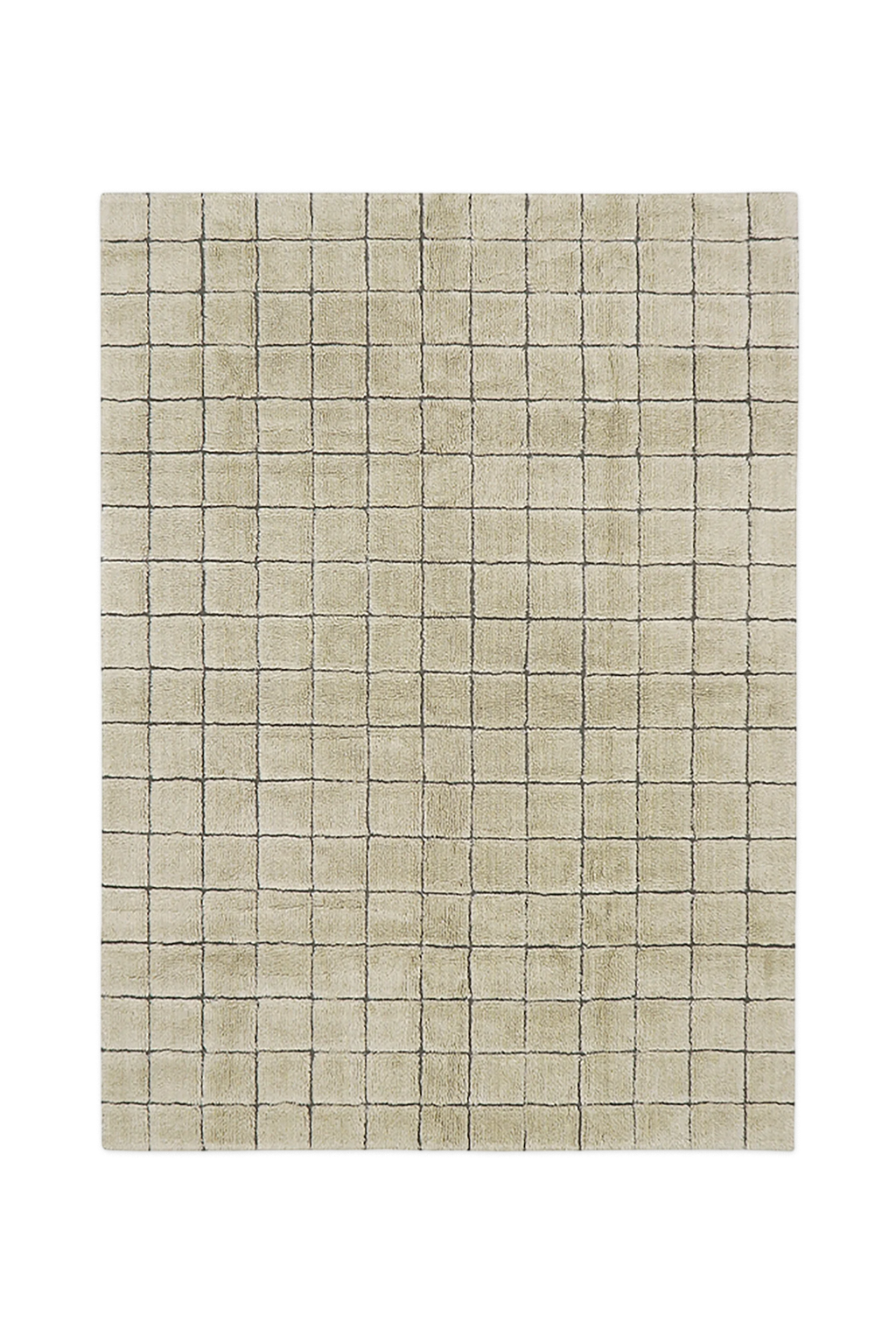 WOOL AREA RUG MOSAIC SANDSTONE
