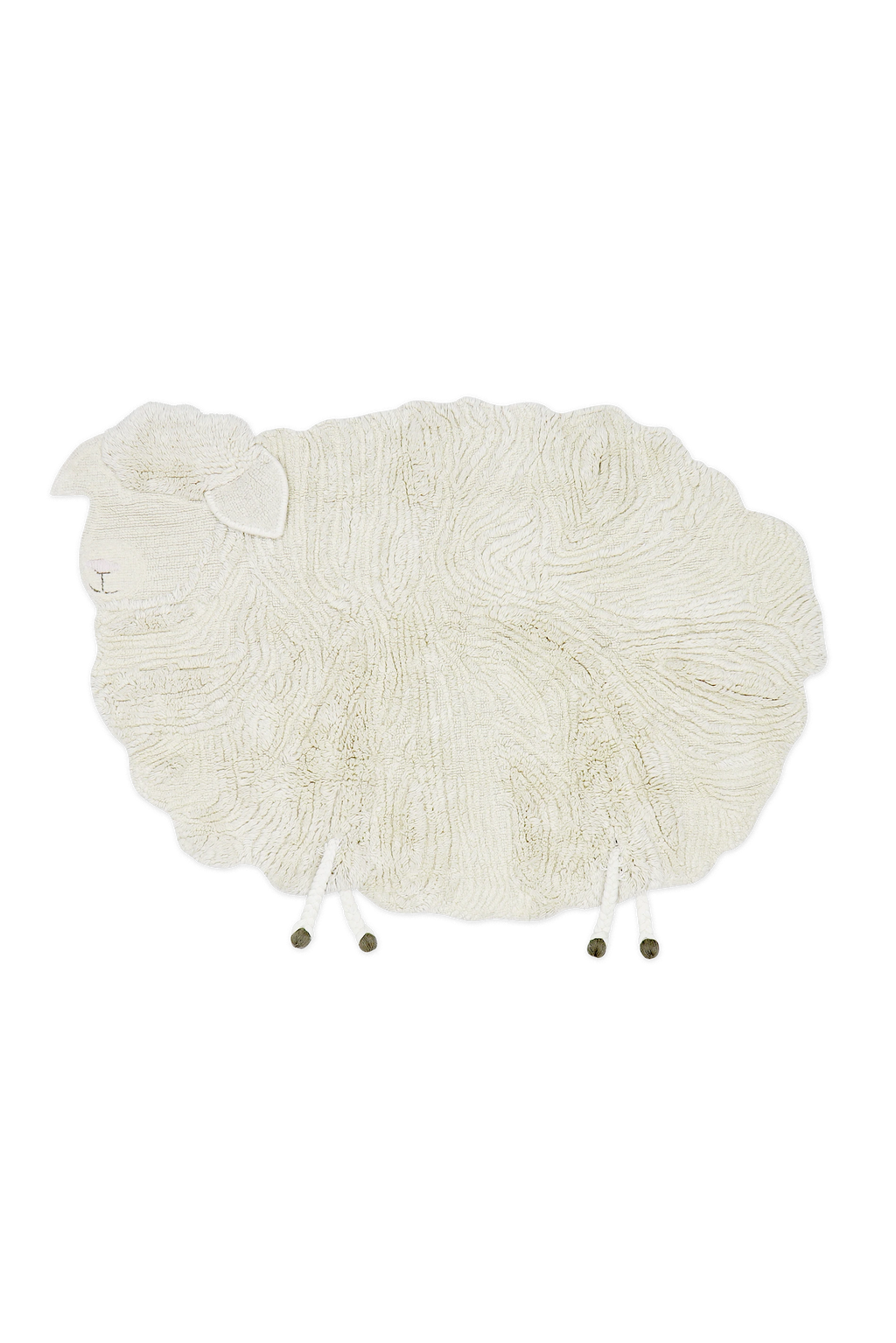 WOOL RUG PINK NOSE SHEEP