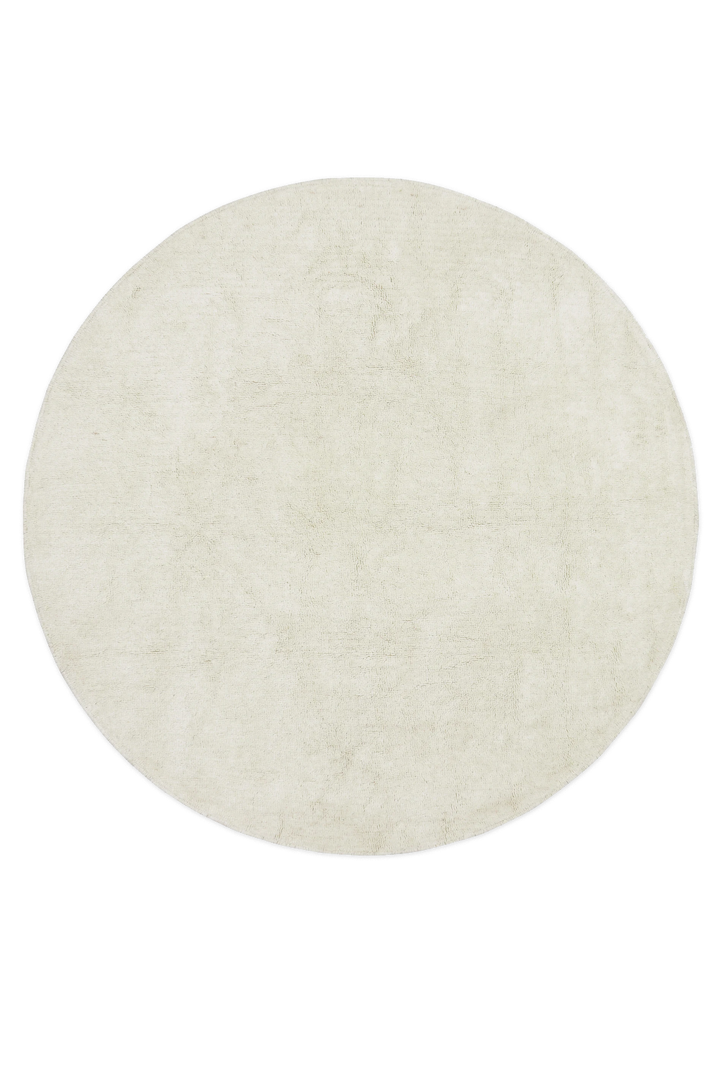 WOOL ROUND RUG NATURAL