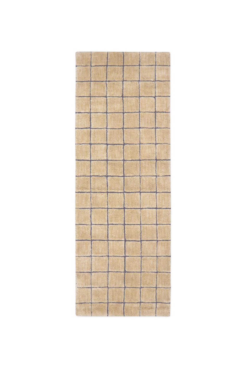 WOOL RUNNER RUG MOSAIC AMBER