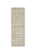WOOL RUNNER RUG MOSAIC SANDSTONE