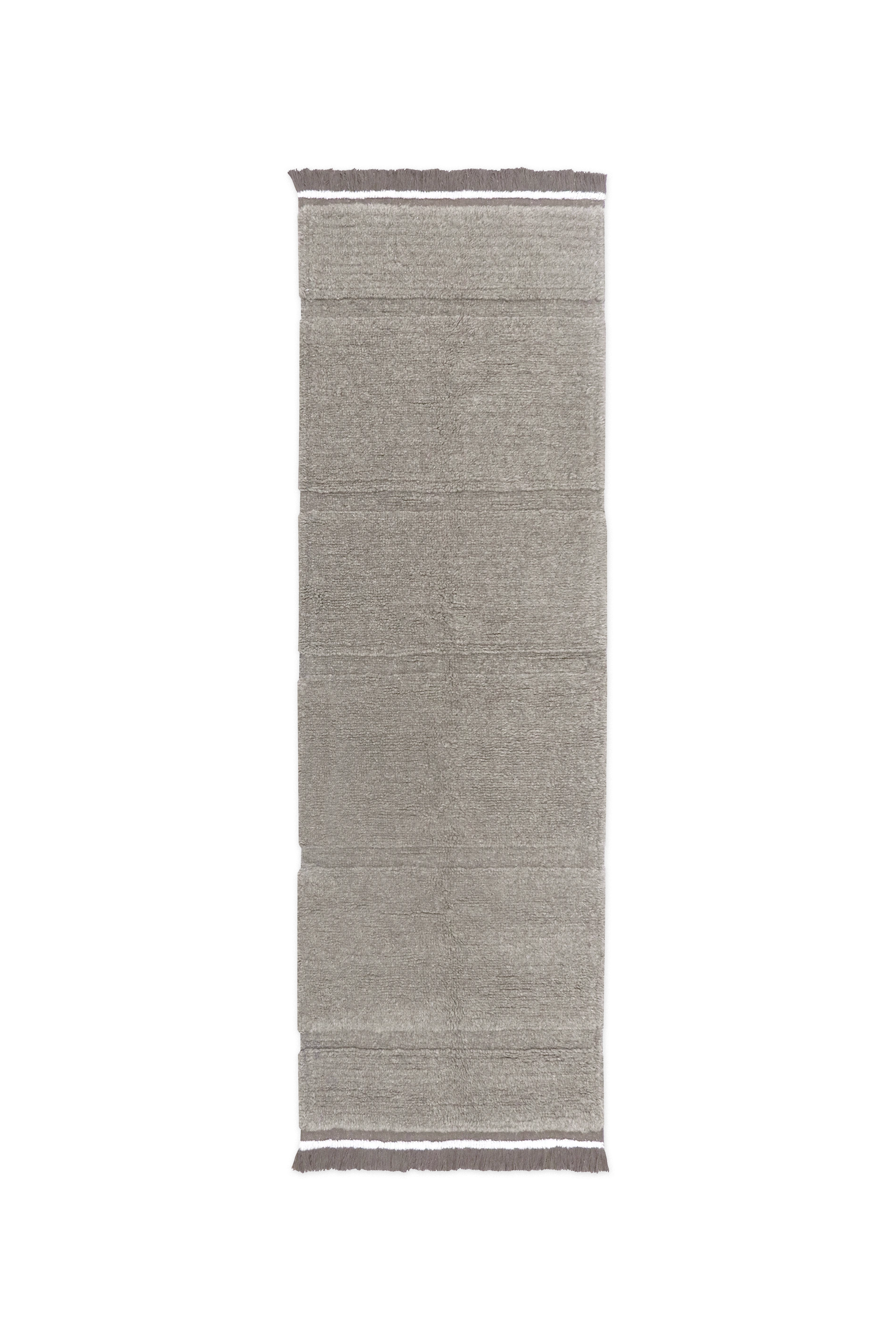 WOOL RUNNER RUG STEPPE - SHEEP GREY
