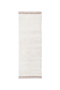 WOOL RUNNER RUG STEPPE - SHEEP WHITE