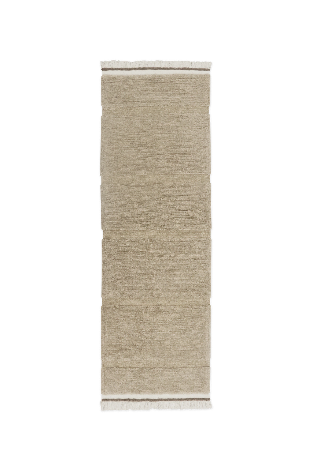 WOOL RUNNER RUG STEPPE - SHEEP BEIGE