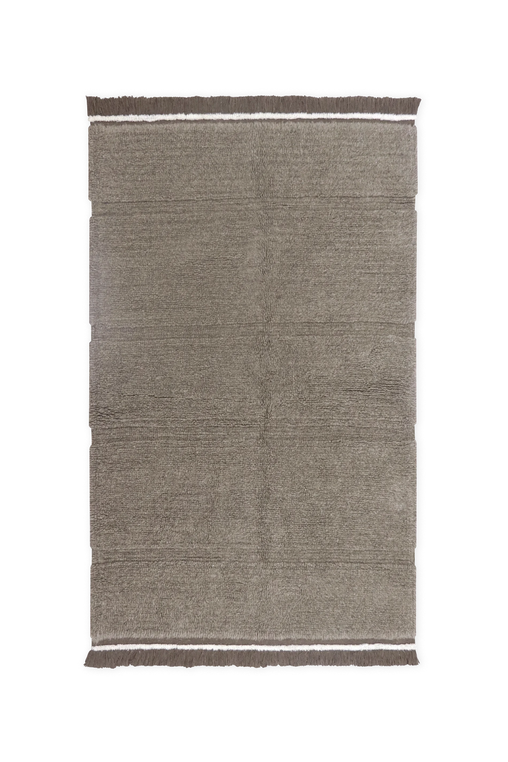 WOOL AREA RUG STEPPE GREY