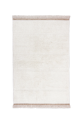 WOOL AREA RUG STEPPE WHITE