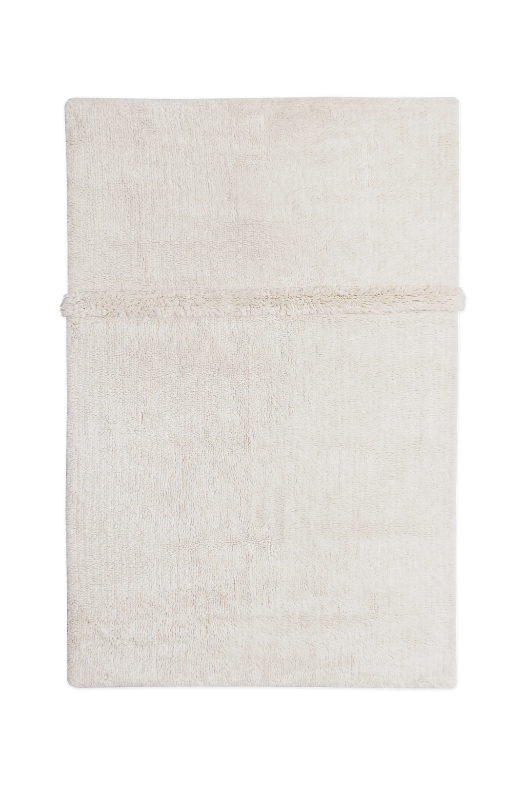 WOOL AREA RUG TUNDRA WHITE