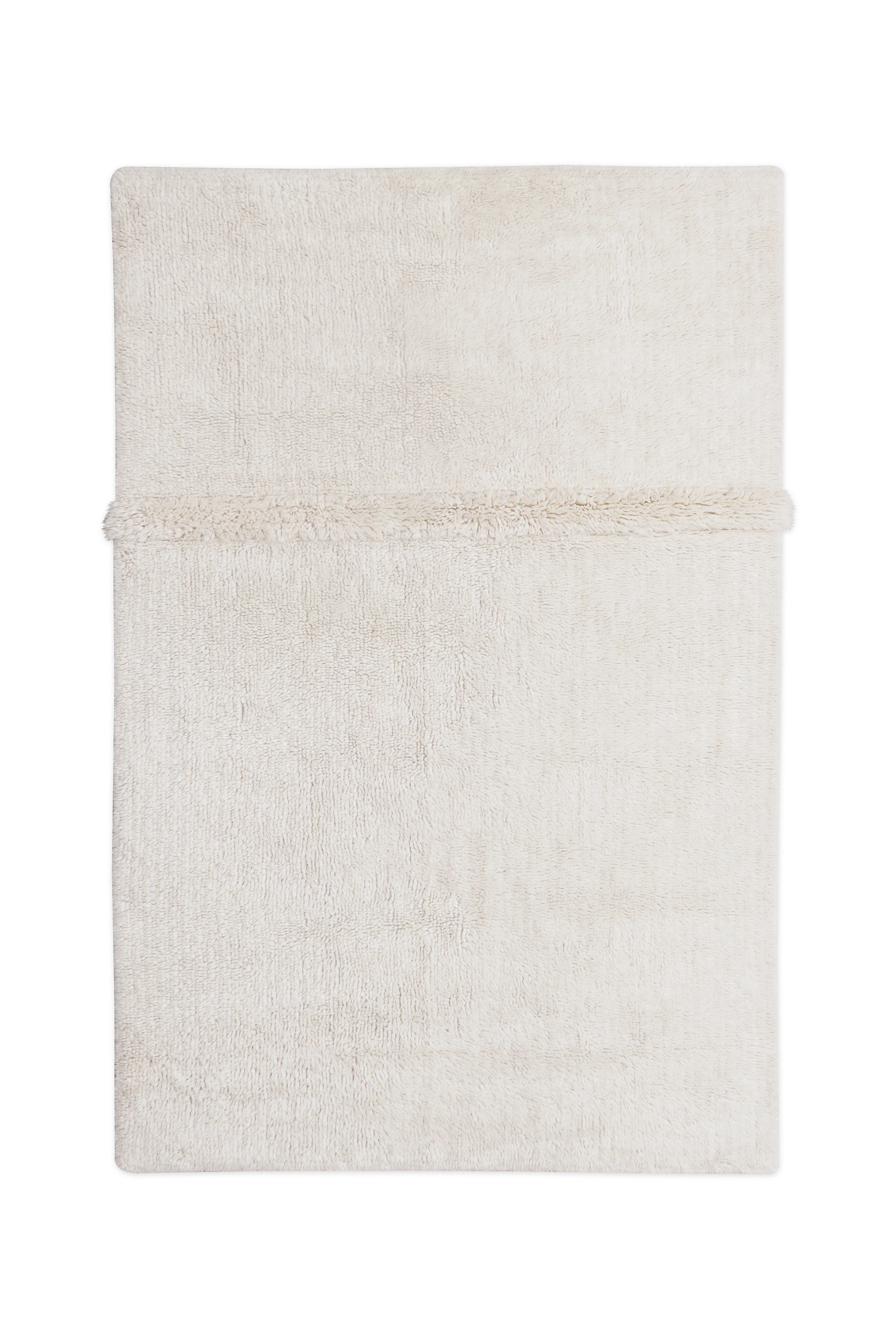 WOOL AREA RUG TUNDRA WHITE