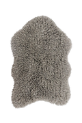 WOOL RUG WOOLLY SHEEP GREY