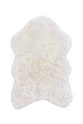 WOOL RUG WOOLLY SHEEP WHITE