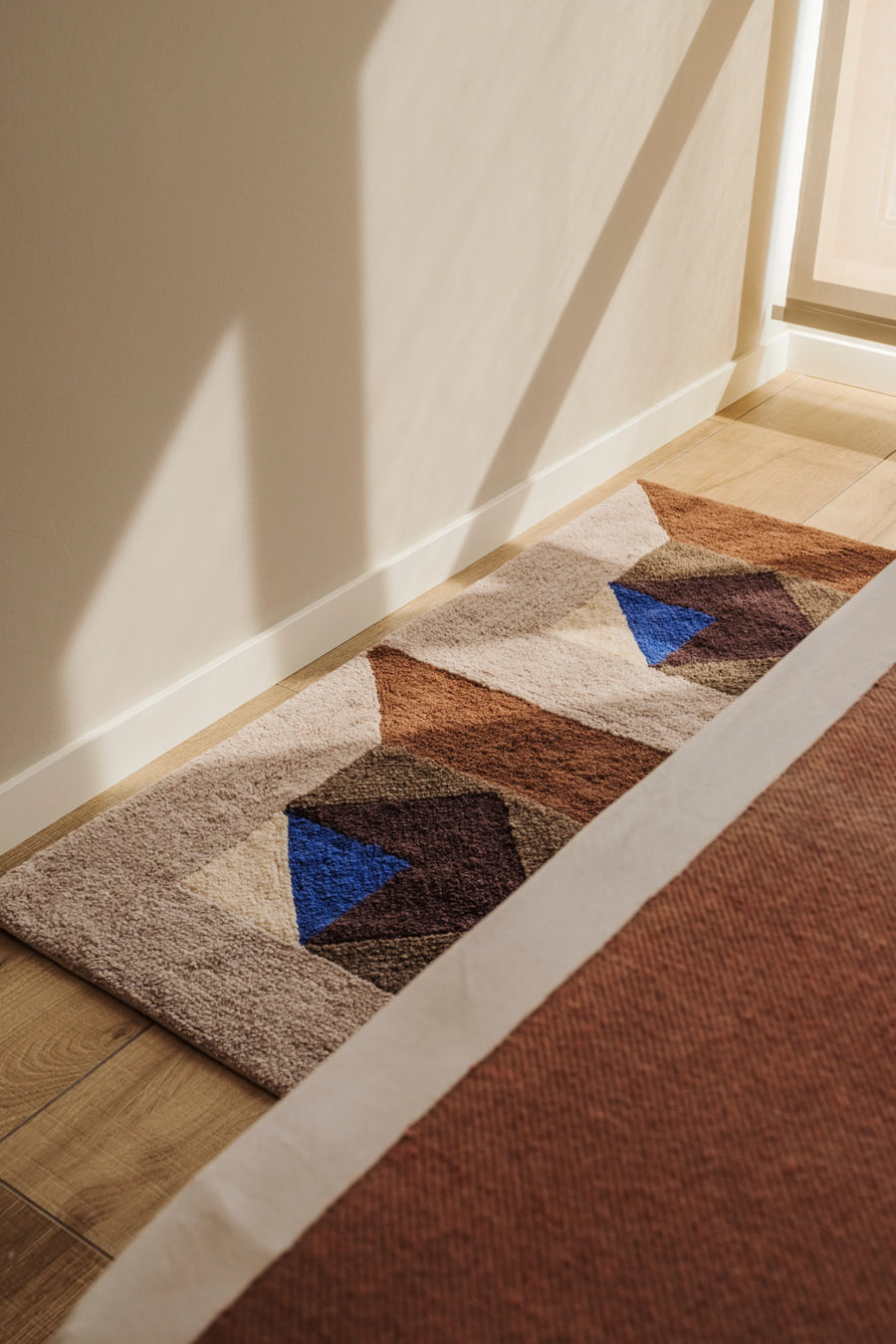 WOOL RUG TESSERA BROWN SMALL