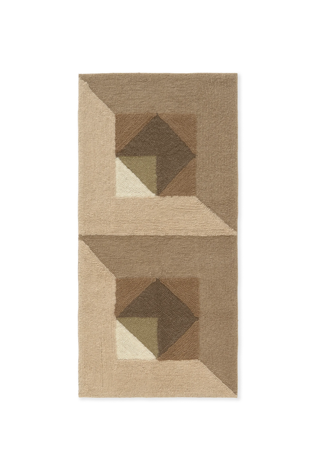 WOOL RUG TESSERA NATURAL SMALL