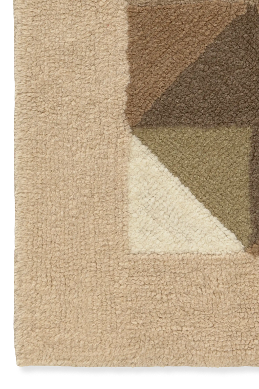 WOOL RUG TESSERA NATURAL SMALL