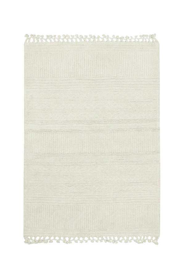 WOOLABLE AREA RUG ARI WHITE-Wool Rugs-By Lorena Canals-1