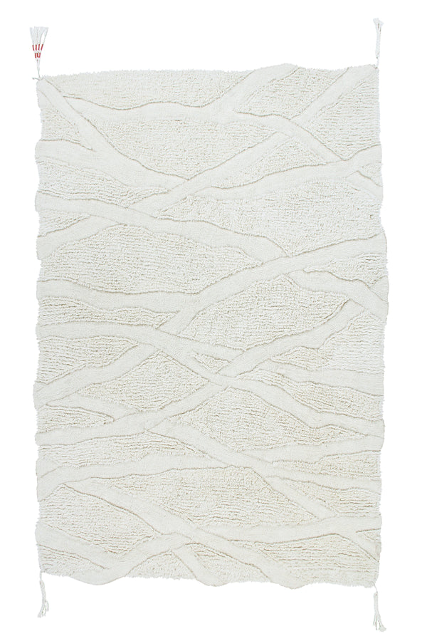 WOOLABLE AREA RUG ENKANG IVORY-Wool Rugs-By Lorena Canals-1